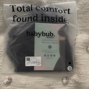 Babybub Postpartum Black Leggings